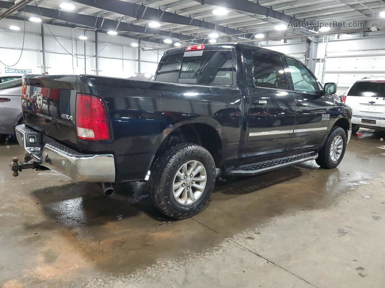 2014 Ram 1500 Slt Black vin: 1C6RR7LG0ES118907