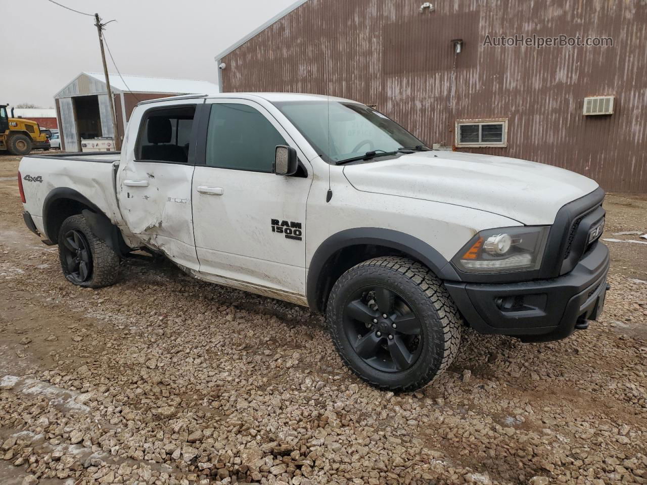 2019 Ram 1500 Classic Slt Белый vin: 1C6RR7LG3KS671482