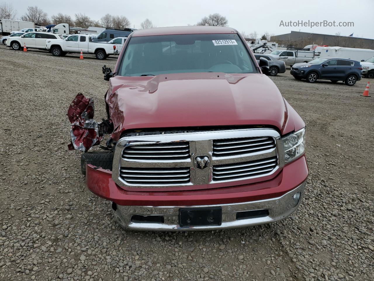 2014 Ram 1500 Slt Burgundy vin: 1C6RR7LG4ES131840