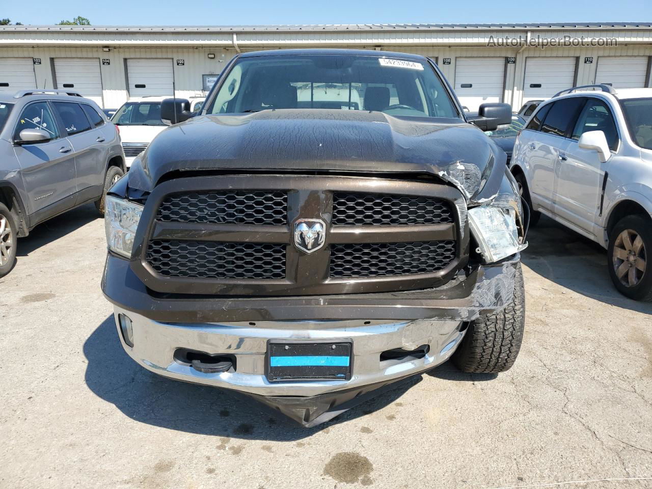 2014 Ram 1500 Slt Темно-бордовый vin: 1C6RR7LG4ES313876