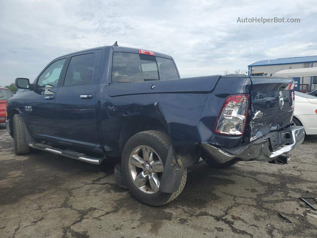 2017 Ram 1500 Slt Blue vin: 1C6RR7LG4HS611526