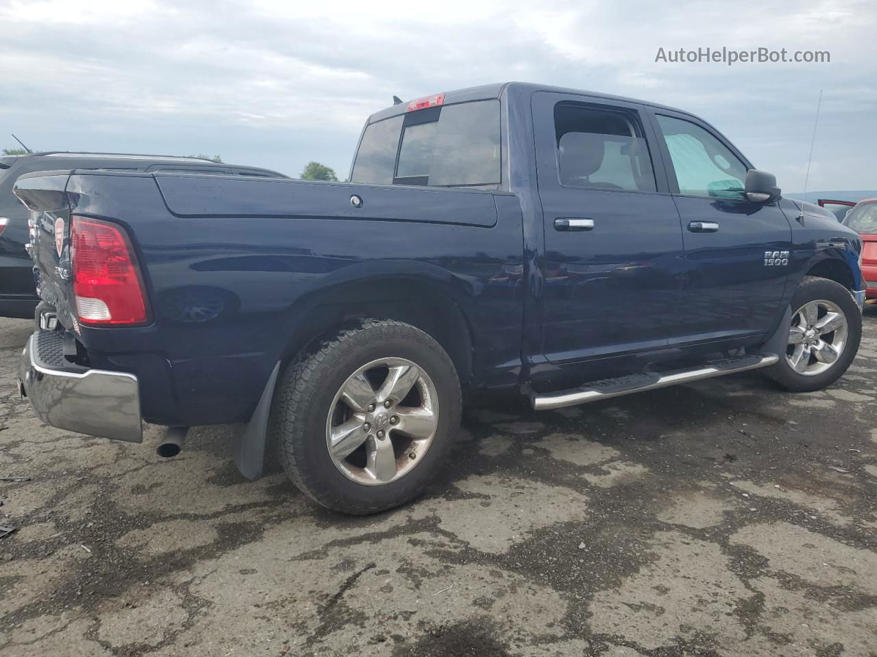 2017 Ram 1500 Slt Blue vin: 1C6RR7LG4HS611526