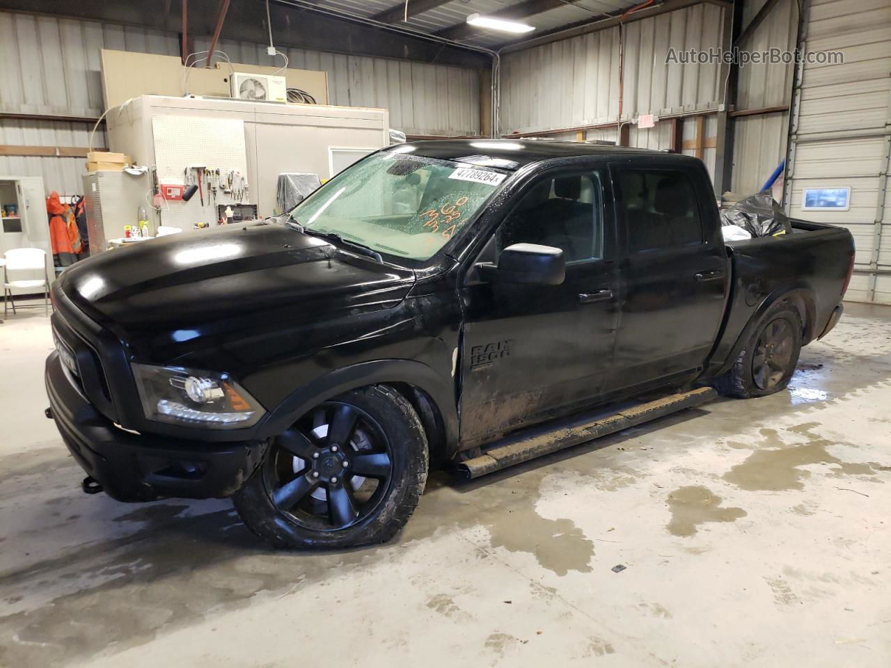 2019 Ram 1500 Classic Slt Black vin: 1C6RR7LG4KS671524