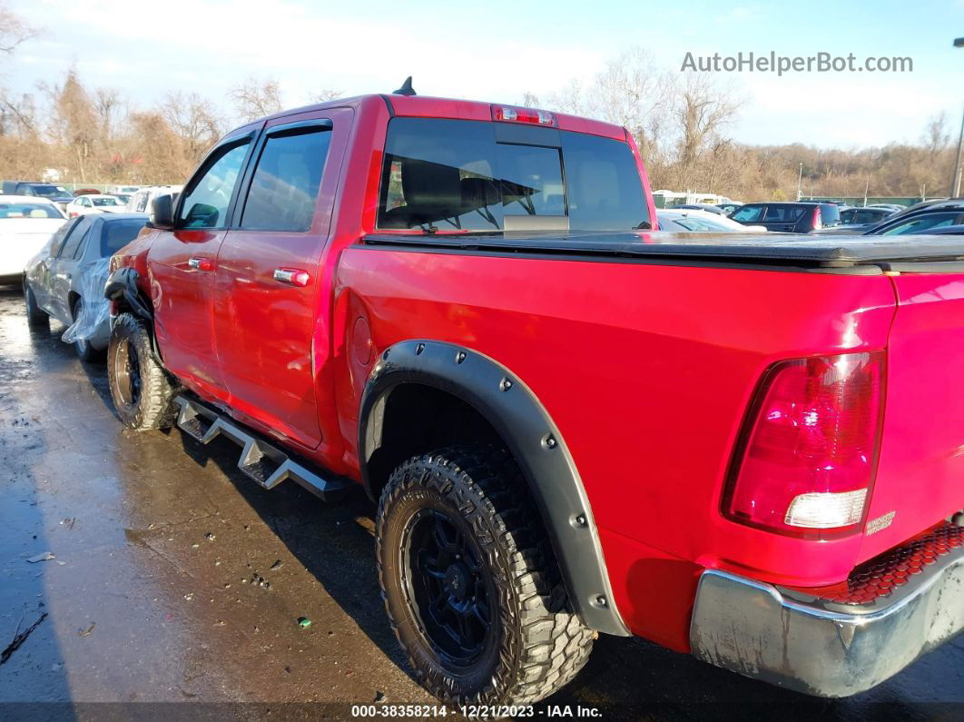 2014 Ram 1500 Big Horn Красный vin: 1C6RR7LG6ES105806