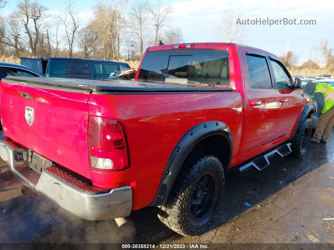 2014 Ram 1500 Big Horn Красный vin: 1C6RR7LG6ES105806