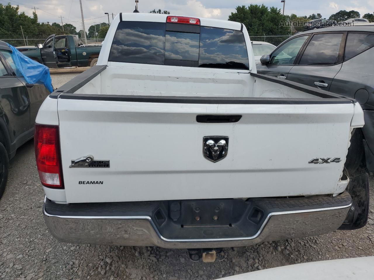 2015 Ram 1500 Slt White vin: 1C6RR7LG6FS637218