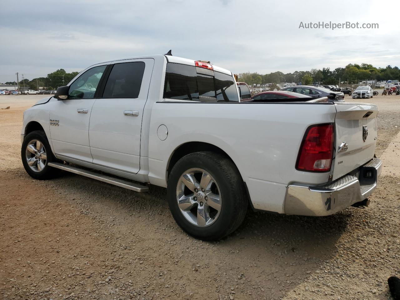 2015 Ram 1500 Slt White vin: 1C6RR7LG6FS637218