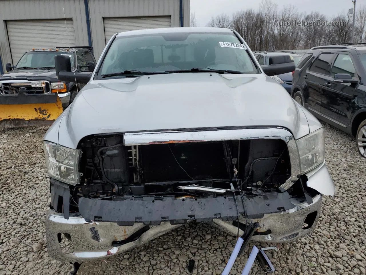 2014 Ram 1500 Slt Silver vin: 1C6RR7LG7ES262308