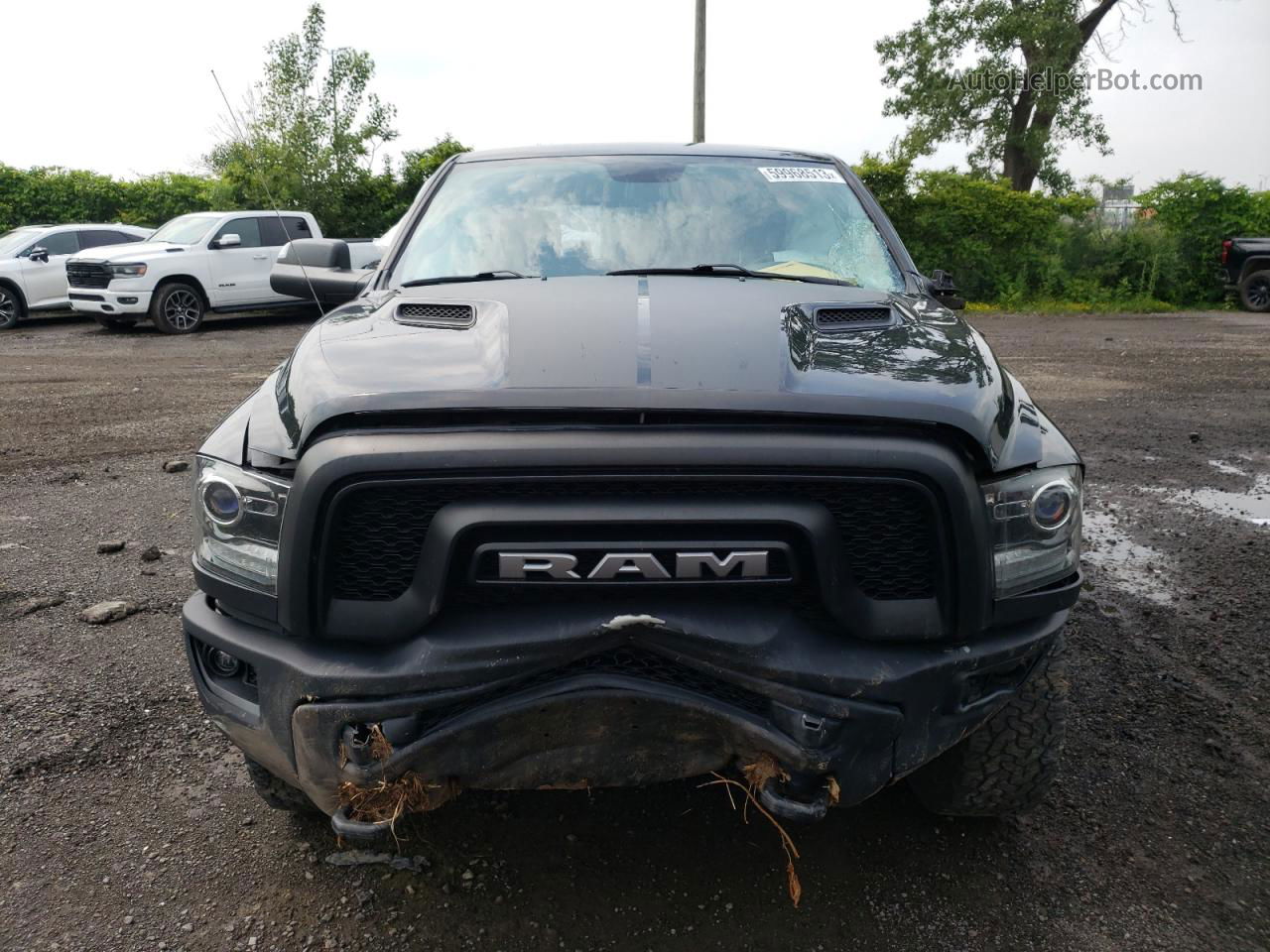 2019 Ram 1500 Classic Slt Черный vin: 1C6RR7LG7KS740867