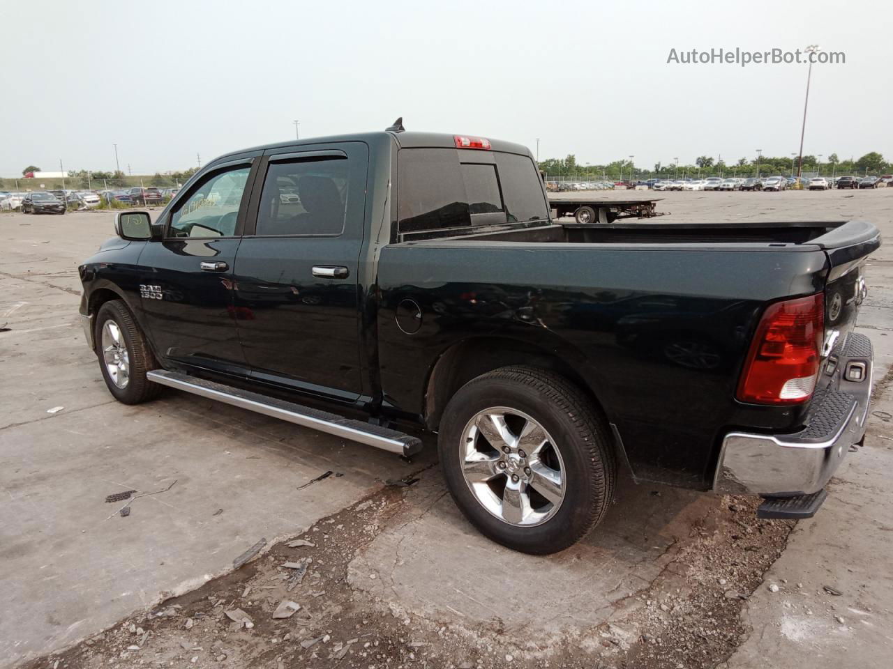 2015 Ram 1500 Slt Черный vin: 1C6RR7LG9FS733280