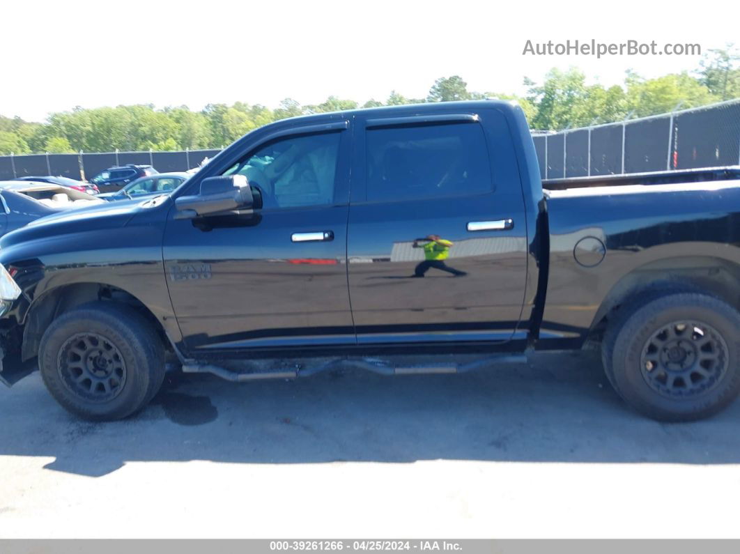 2014 Ram 1500 Big Horn Black vin: 1C6RR7LGXES146245