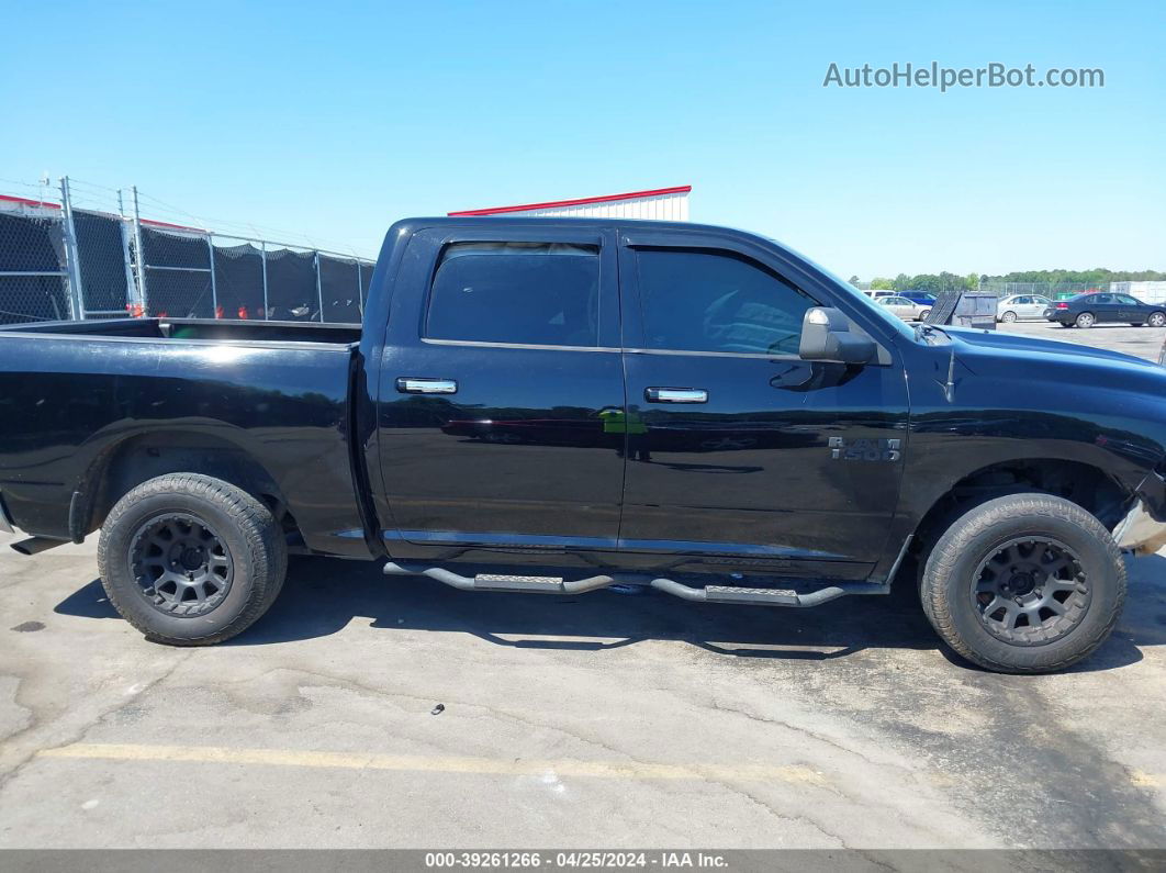 2014 Ram 1500 Big Horn Black vin: 1C6RR7LGXES146245