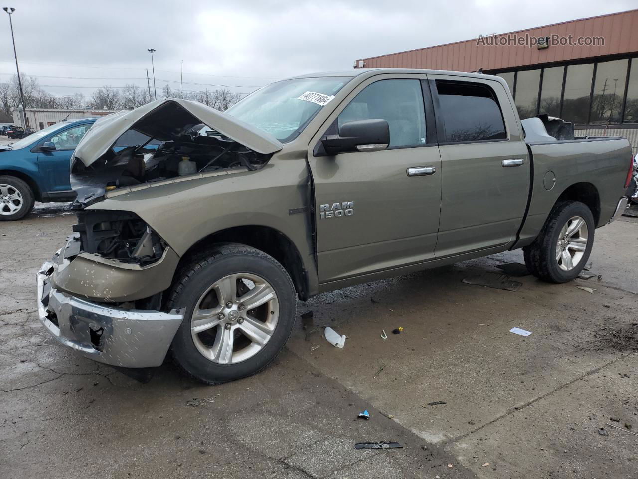 2014 Ram 1500 Slt Tan vin: 1C6RR7LM0ES417738