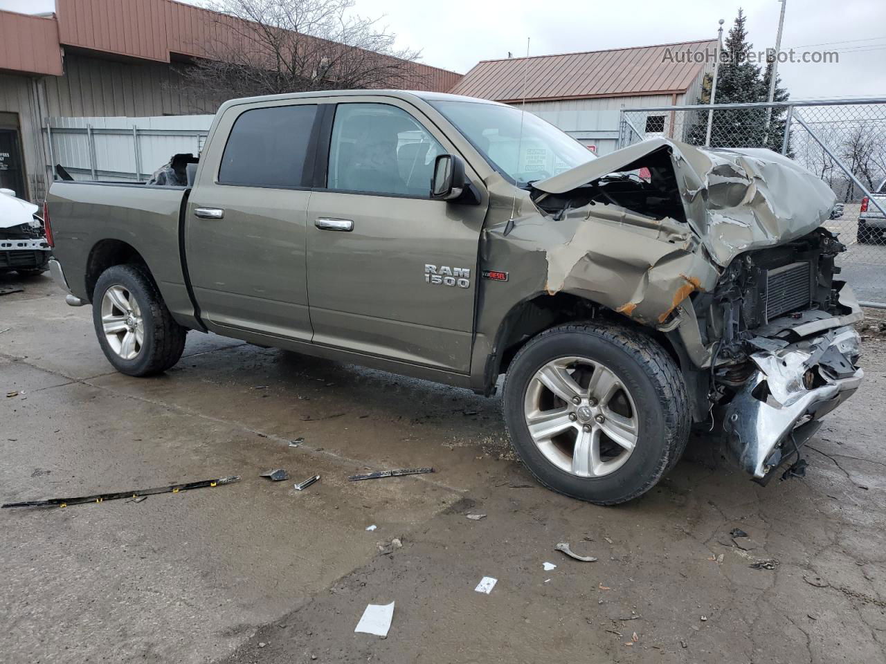 2014 Ram 1500 Slt Tan vin: 1C6RR7LM0ES417738