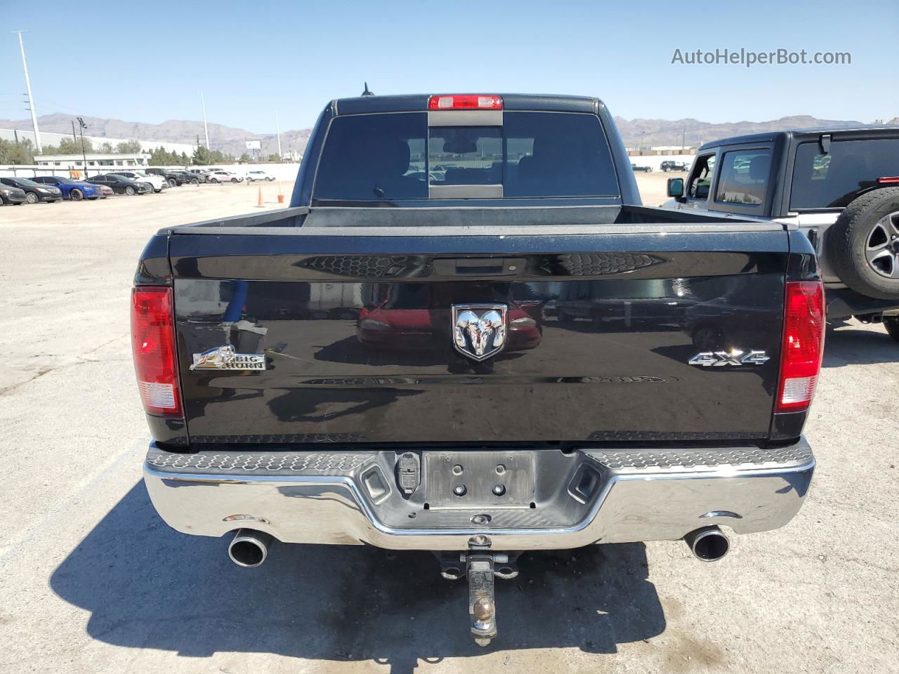 2015 Ram 1500 Slt Black vin: 1C6RR7LM0FS778209