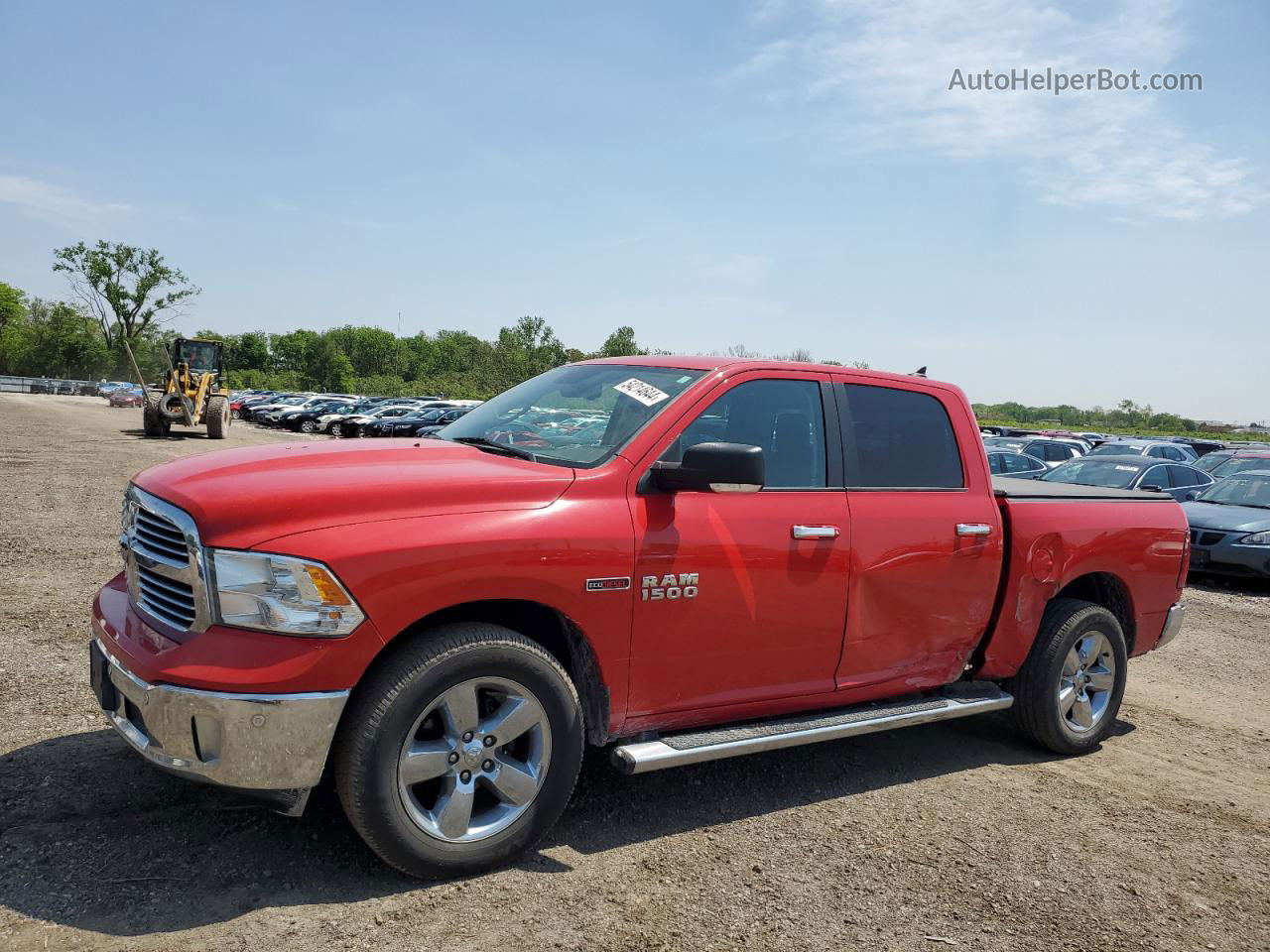 2015 Ram 1500 Slt Red vin: 1C6RR7LM2FS670593