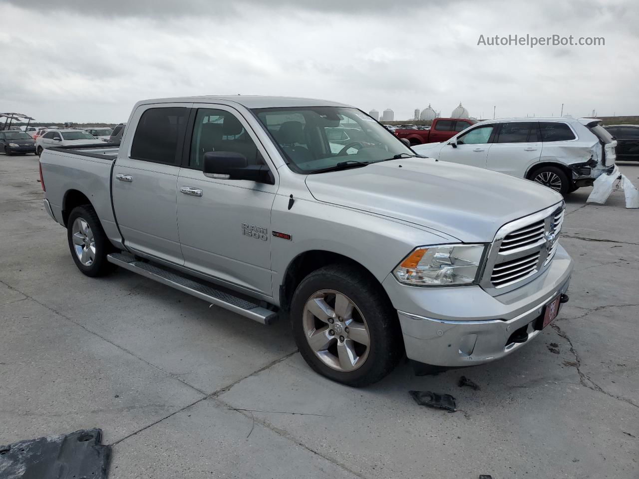 2015 Ram 1500 Slt Silver vin: 1C6RR7LM3FS610323