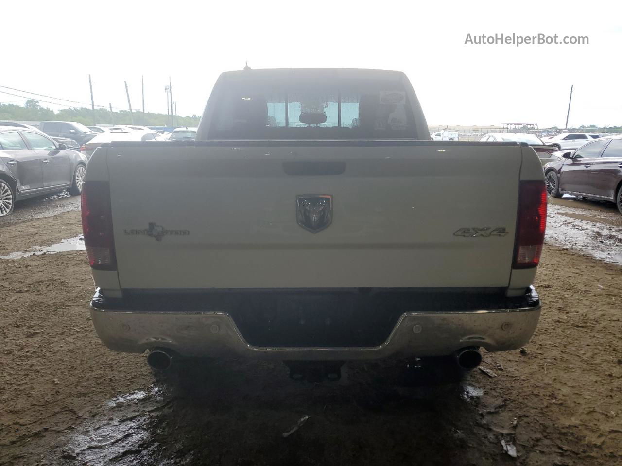 2015 Ram 1500 Slt White vin: 1C6RR7LM3FS748041