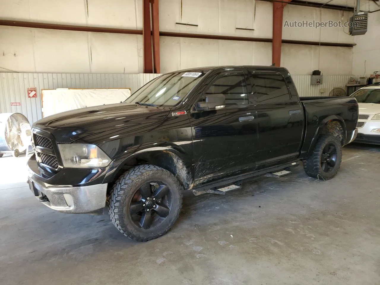 2014 Ram 1500 Slt Black vin: 1C6RR7LM4ES420979