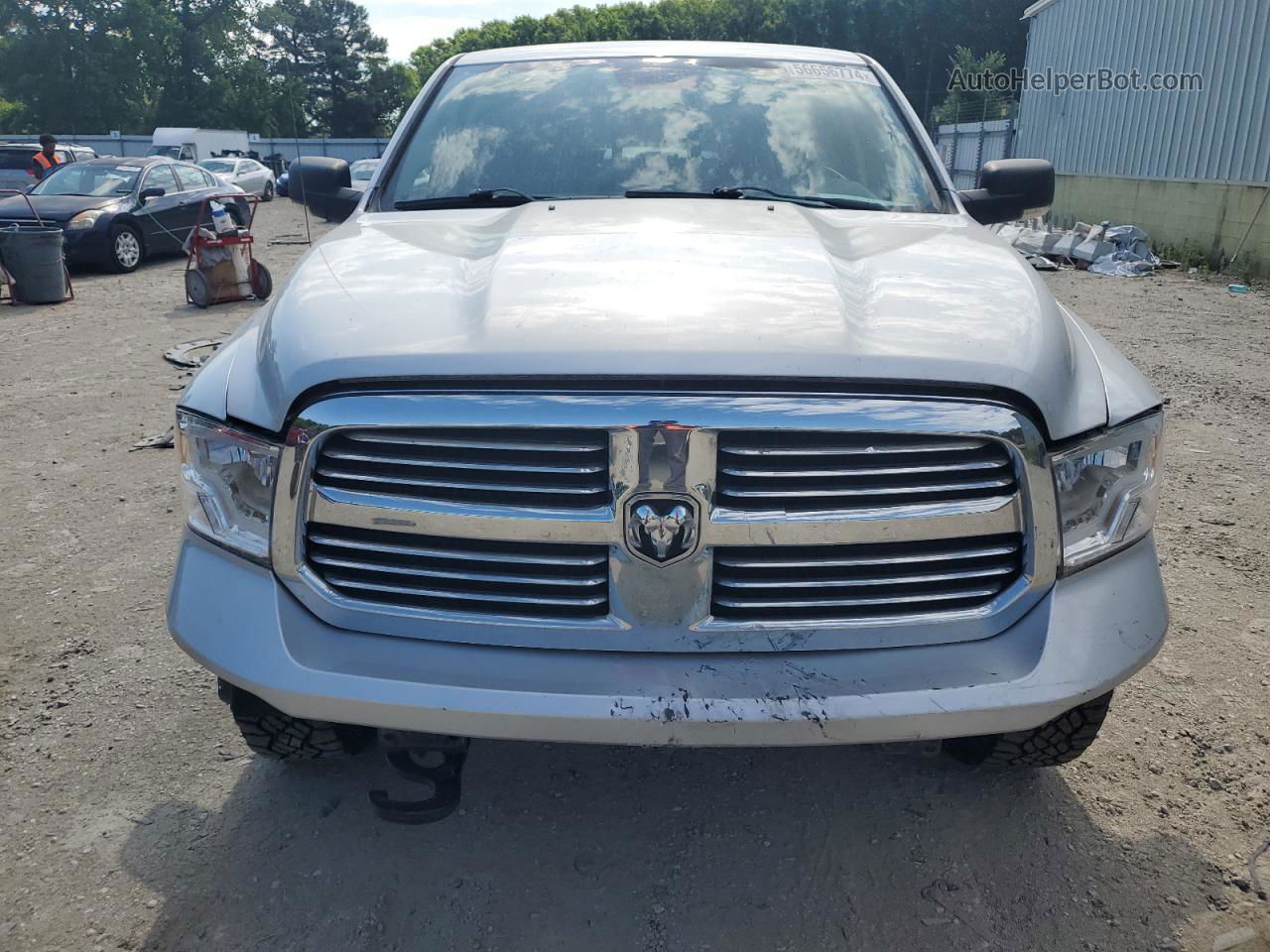 2015 Ram 1500 Slt Silver vin: 1C6RR7LM6FS748969