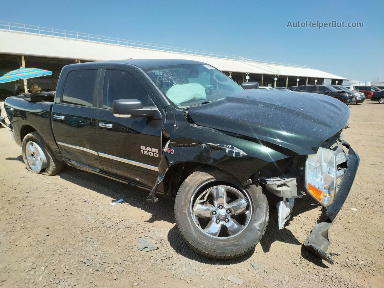 2015 Ram 1500 Slt Black vin: 1C6RR7LM7FS724552