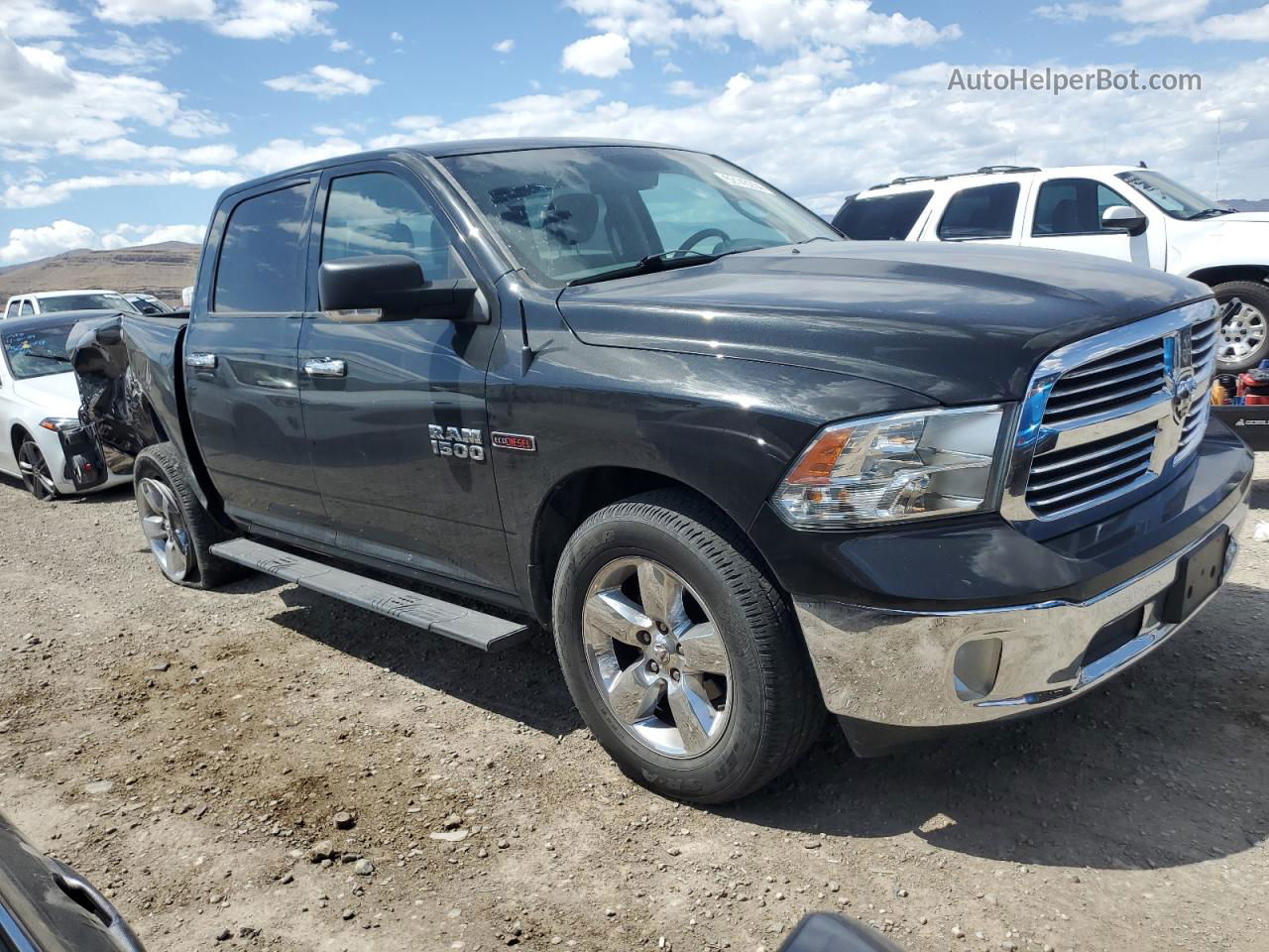 2015 Ram 1500 Slt Black vin: 1C6RR7LM7FS740959