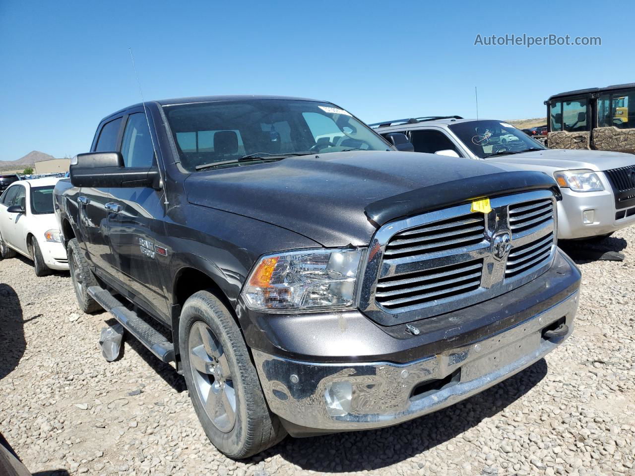 2014 Ram 1500 Slt Silver vin: 1C6RR7LM9ES475623