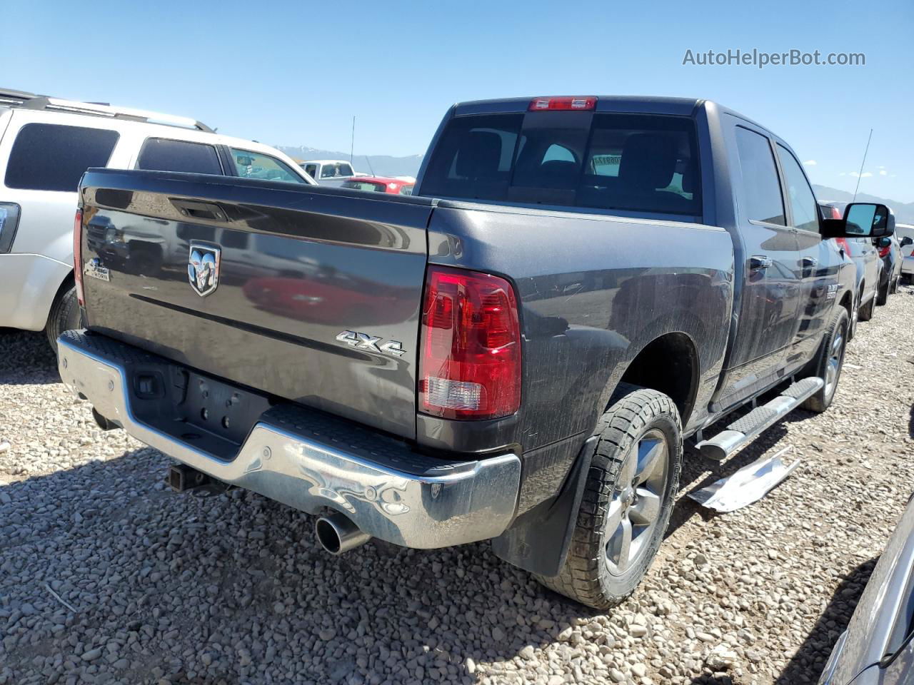 2014 Ram 1500 Slt Silver vin: 1C6RR7LM9ES475623