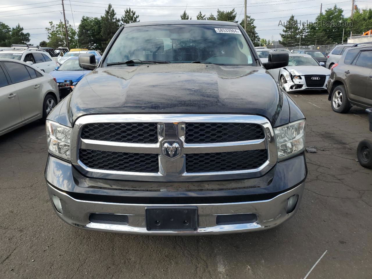 2015 Ram 1500 Slt Black vin: 1C6RR7LM9FS595035