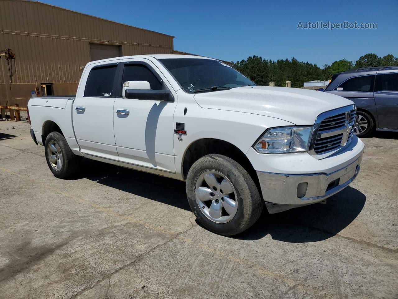 2014 Ram 1500 Slt Белый vin: 1C6RR7LMXES432165