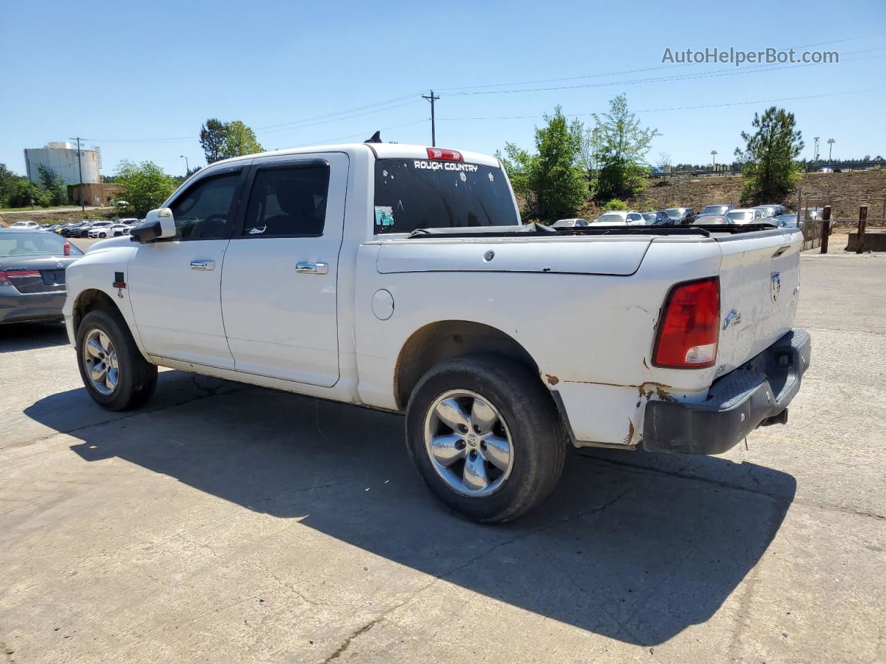 2014 Ram 1500 Slt Белый vin: 1C6RR7LMXES432165