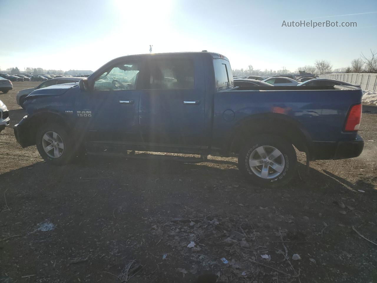 2014 Ram 1500 Slt Blue vin: 1C6RR7LT0ES392007