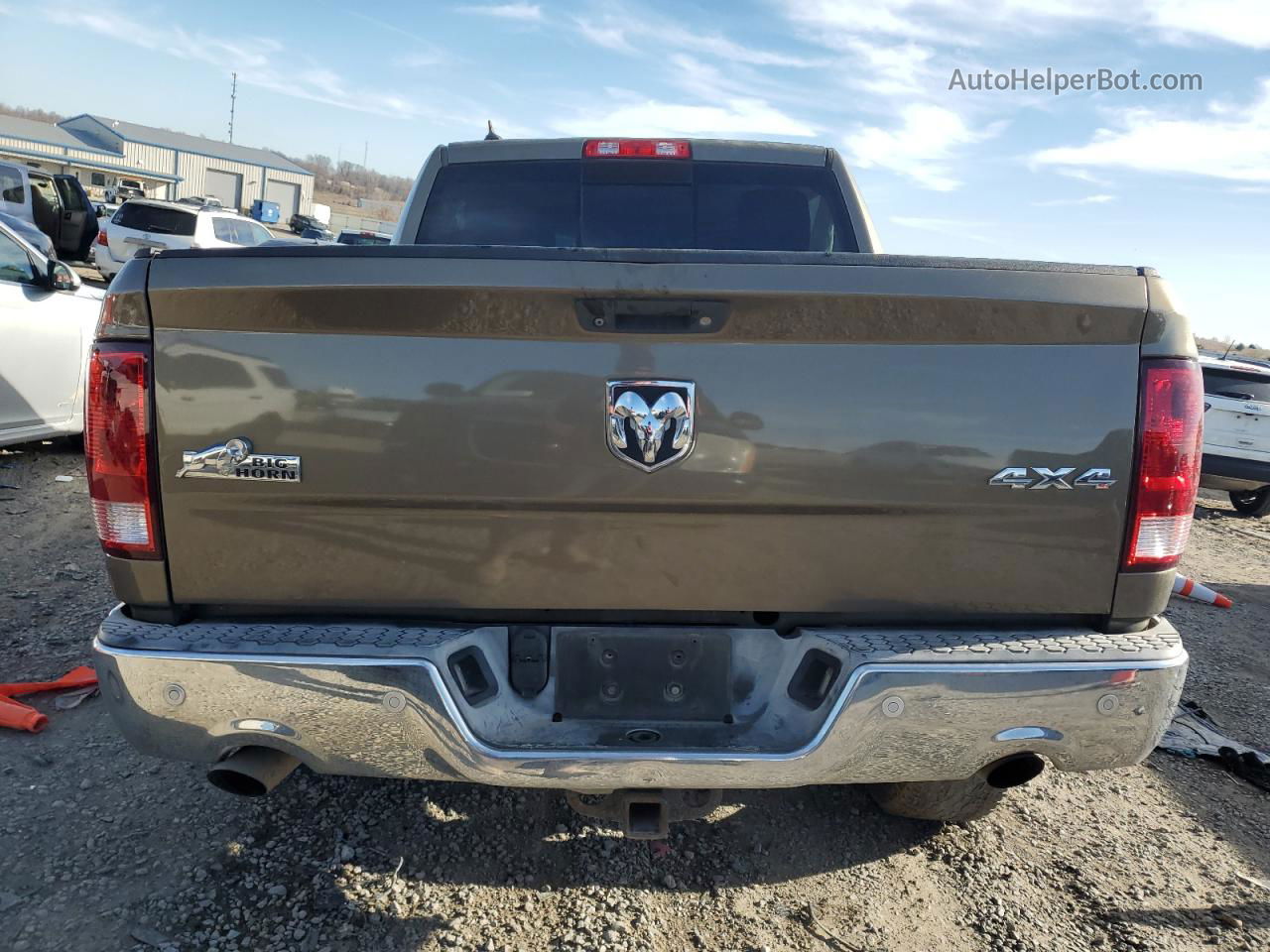 2014 Ram 1500 Slt Beige vin: 1C6RR7LT0ES405662