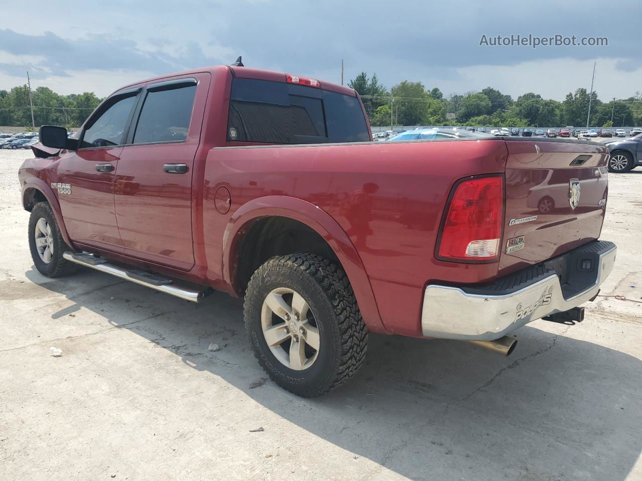 2015 Ram 1500 Slt Burgundy vin: 1C6RR7LT0FS549570