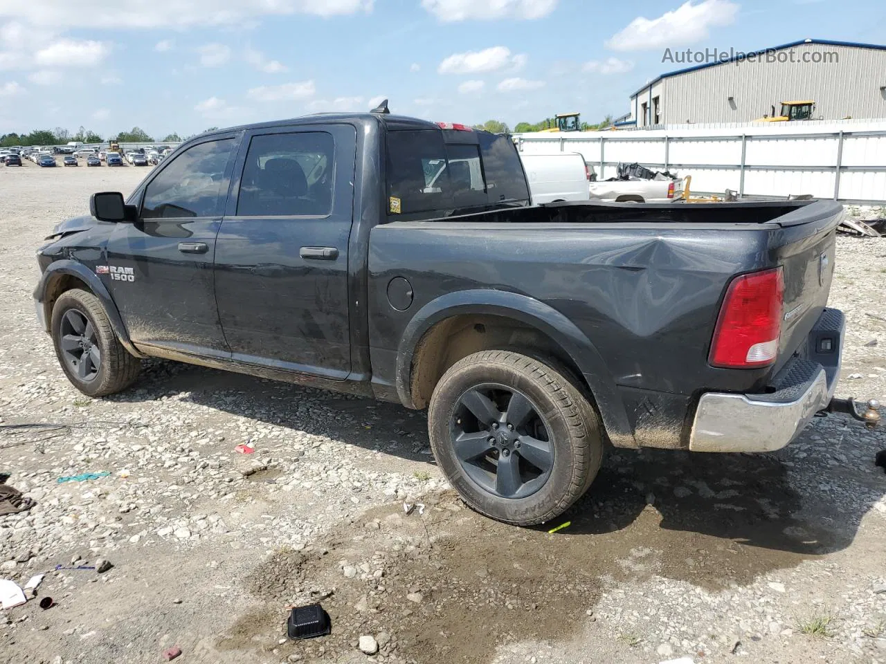 2015 Ram 1500 Slt Black vin: 1C6RR7LT0FS621867