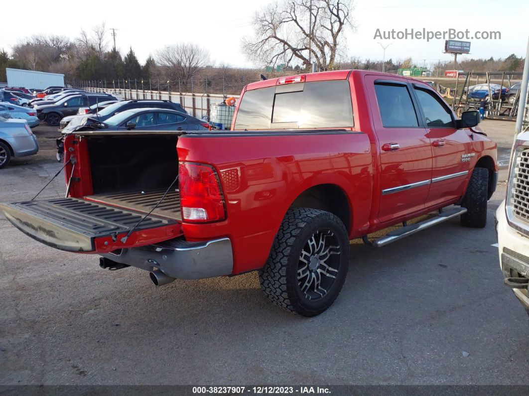 2015 Ram 1500 Big Horn Красный vin: 1C6RR7LT0FS747064