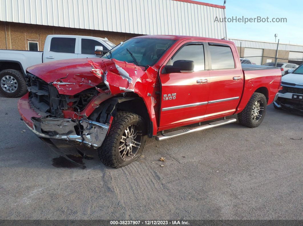 2015 Ram 1500 Big Horn Красный vin: 1C6RR7LT0FS747064