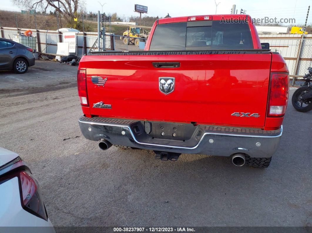 2015 Ram 1500 Big Horn Red vin: 1C6RR7LT0FS747064