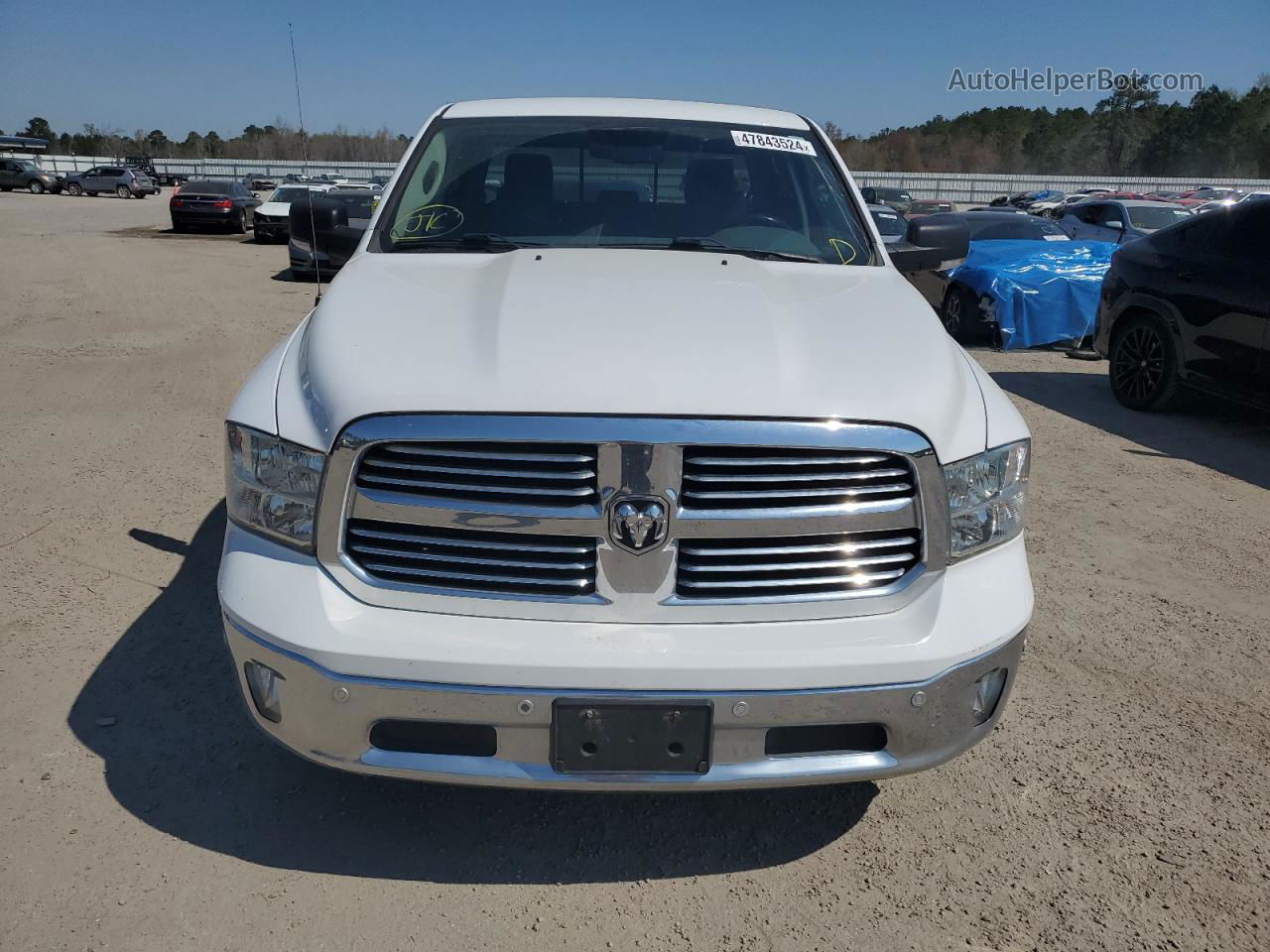 2019 Ram 1500 Classic Slt White vin: 1C6RR7LT0KS702801