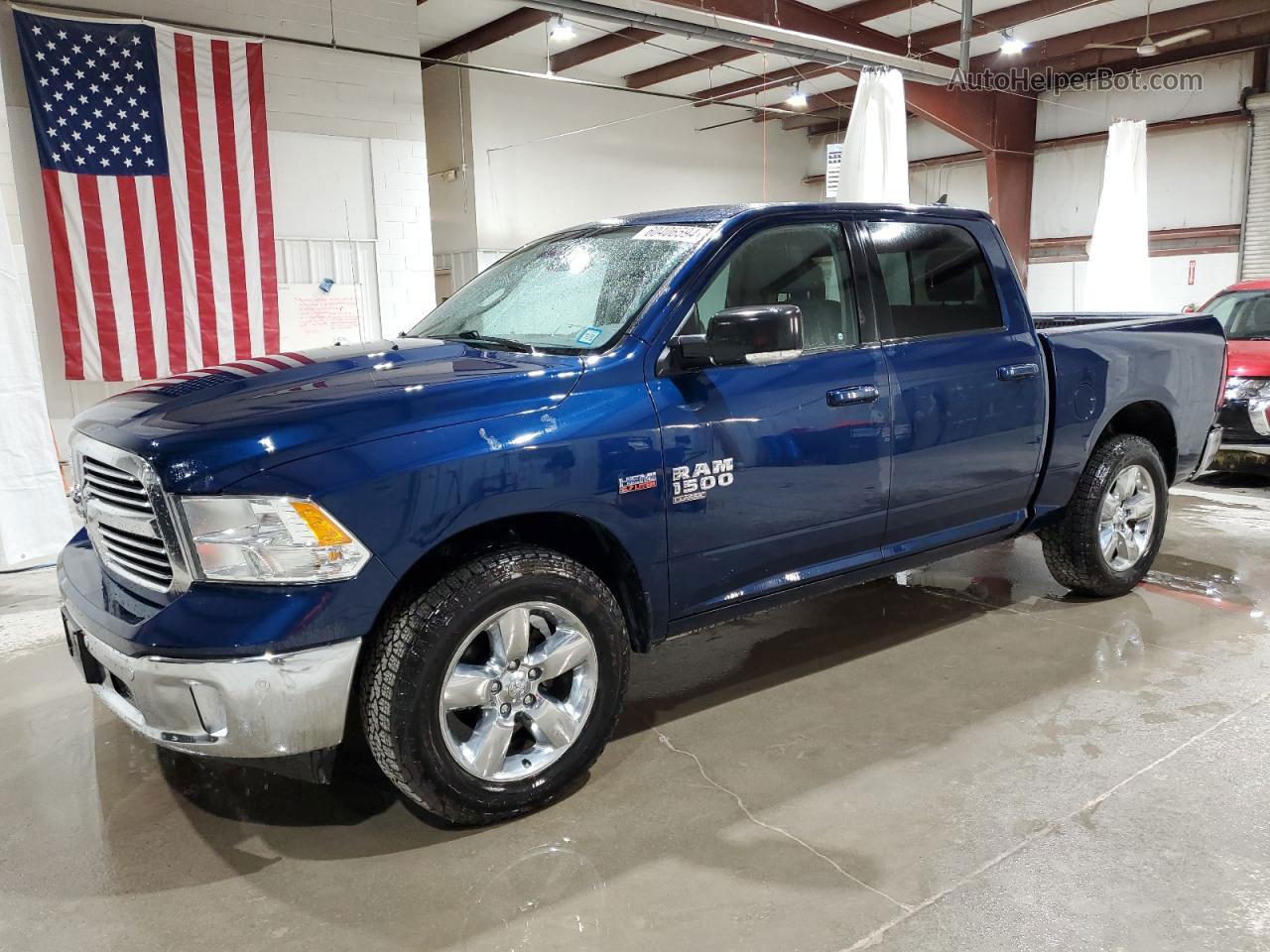 2019 Ram 1500 Classic Slt Blue vin: 1C6RR7LT0KS707819