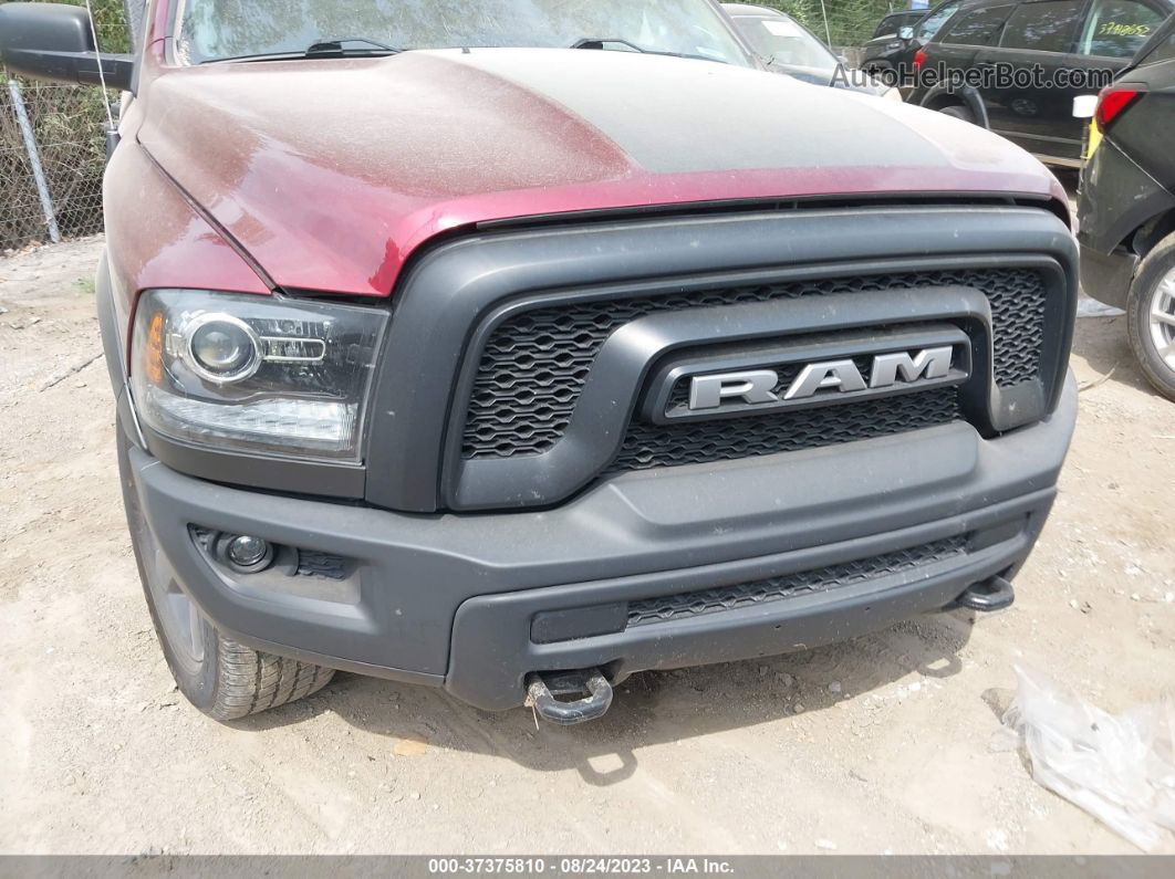 2020 Ram 1500 Classic Warlock  4x4 5'7" Box Burgundy vin: 1C6RR7LT0LS161444