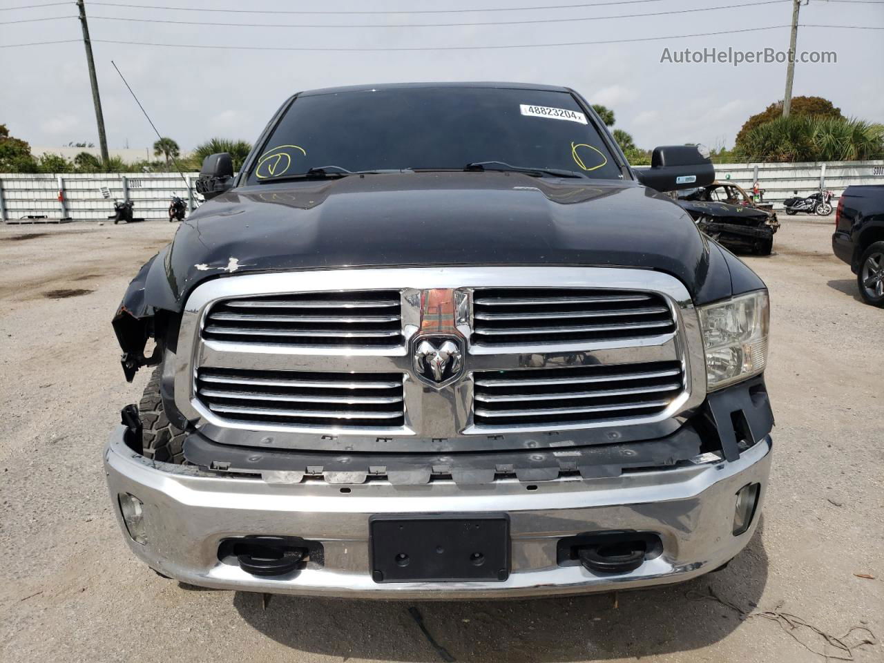 2014 Ram 1500 Slt Black vin: 1C6RR7LT1ES471850