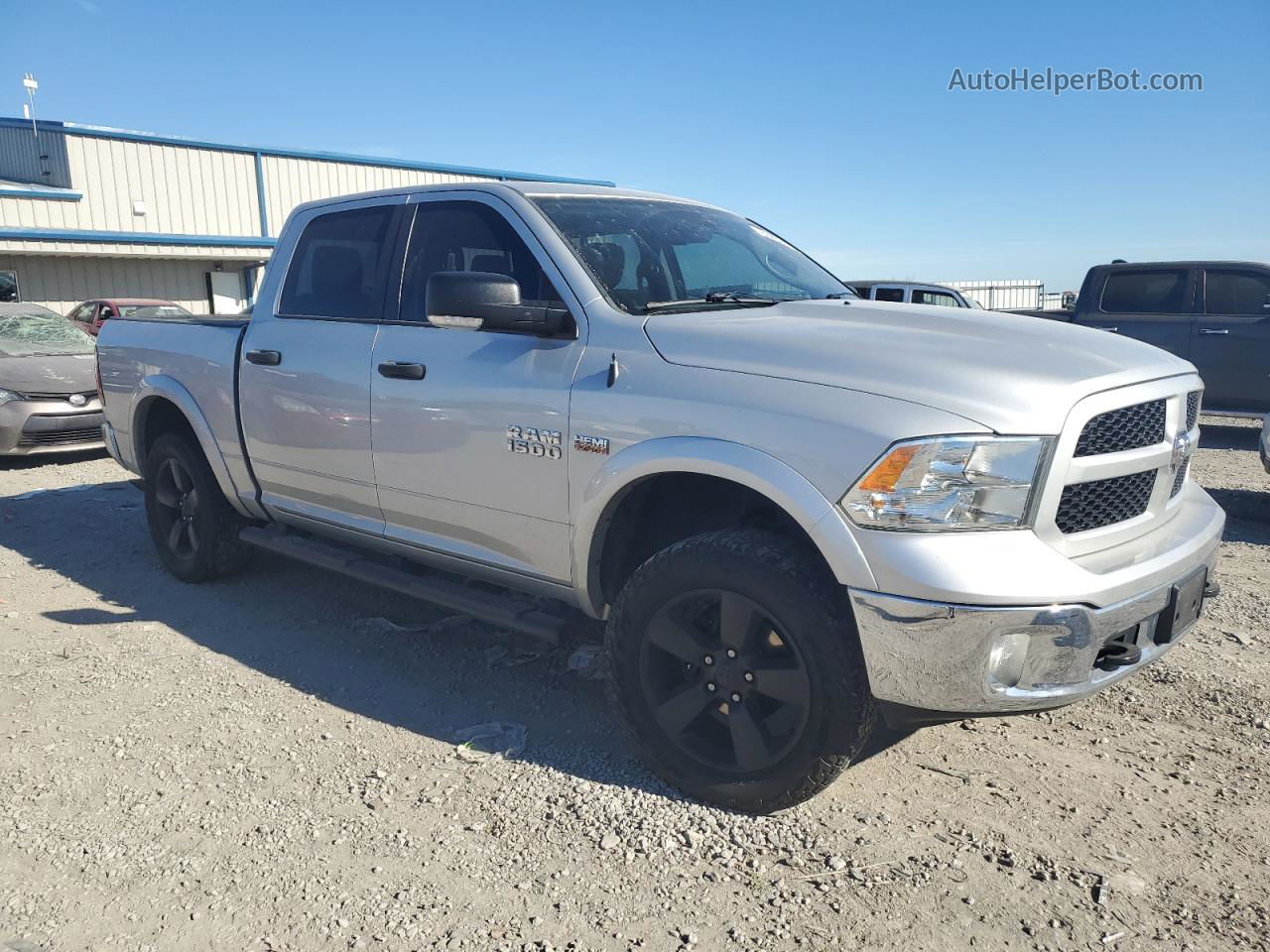 2015 Ram 1500 Slt Silver vin: 1C6RR7LT1FS575451