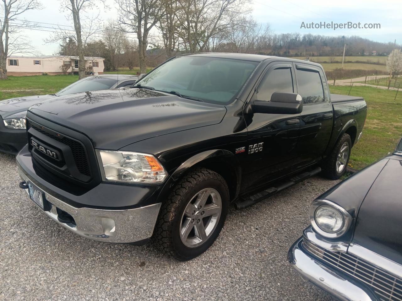 2015 Ram 1500 Slt Black vin: 1C6RR7LT1FS681396