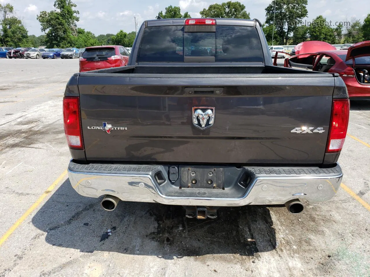 2015 Ram 1500 Slt Угольный vin: 1C6RR7LT1FS697730