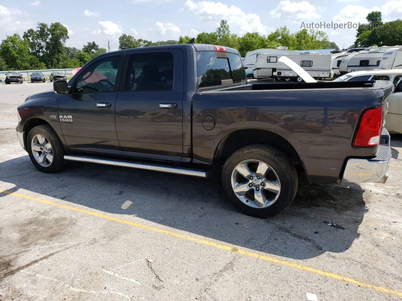 2015 Ram 1500 Slt Charcoal vin: 1C6RR7LT1FS697730