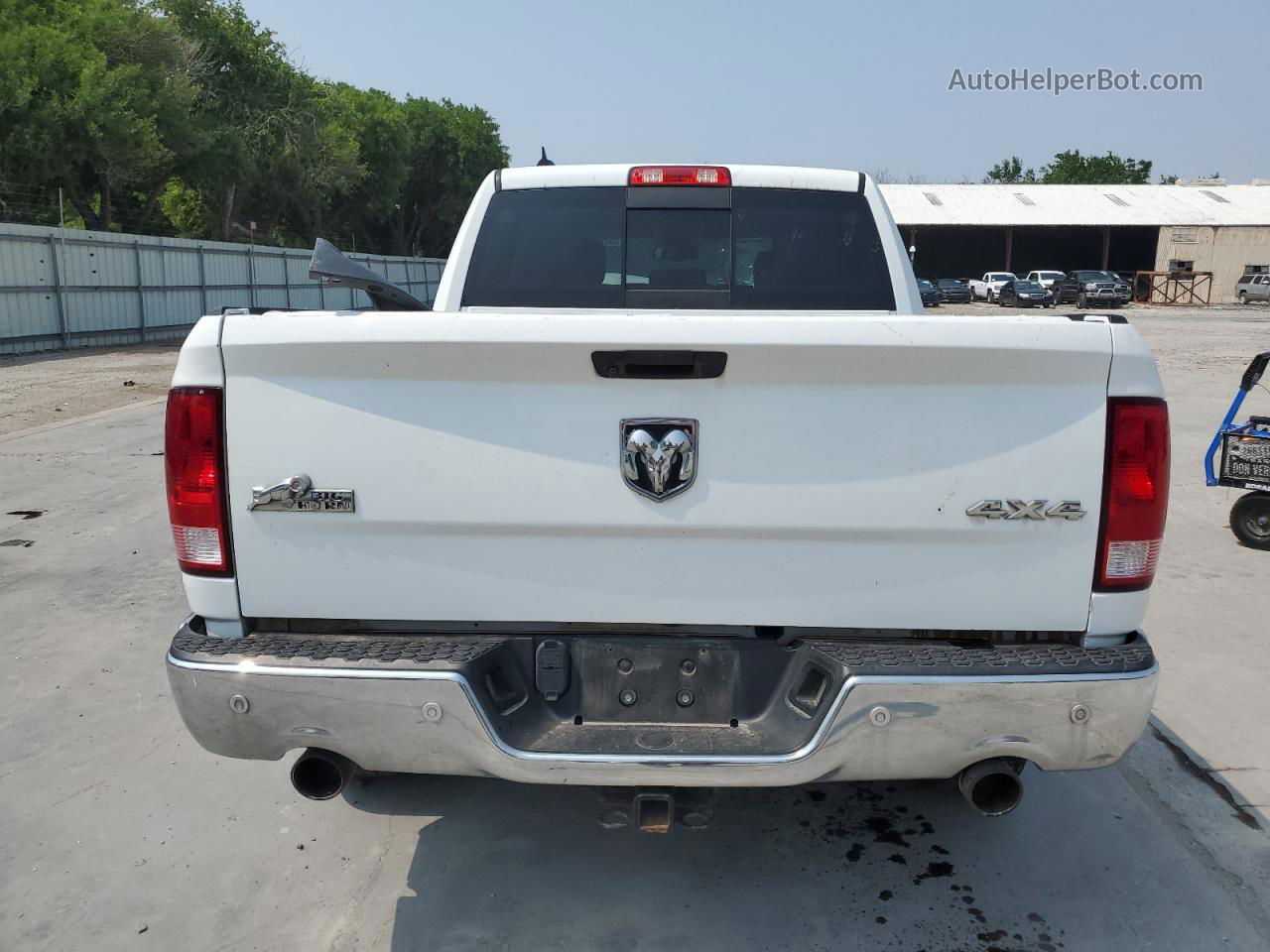 2019 Ram 1500 Classic Slt White vin: 1C6RR7LT1KS535901