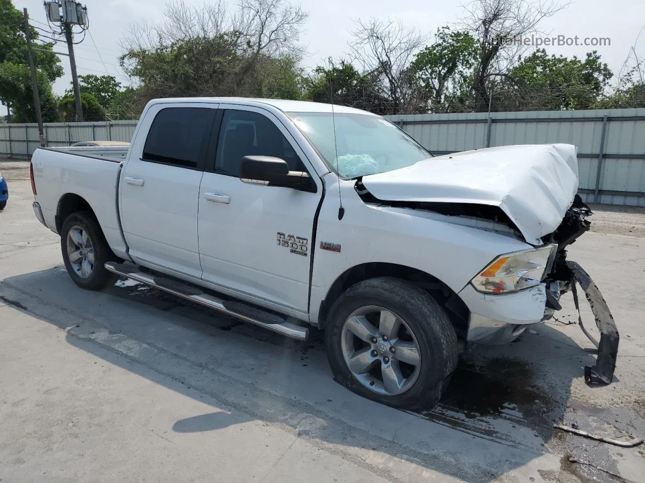 2019 Ram 1500 Classic Slt White vin: 1C6RR7LT1KS535901