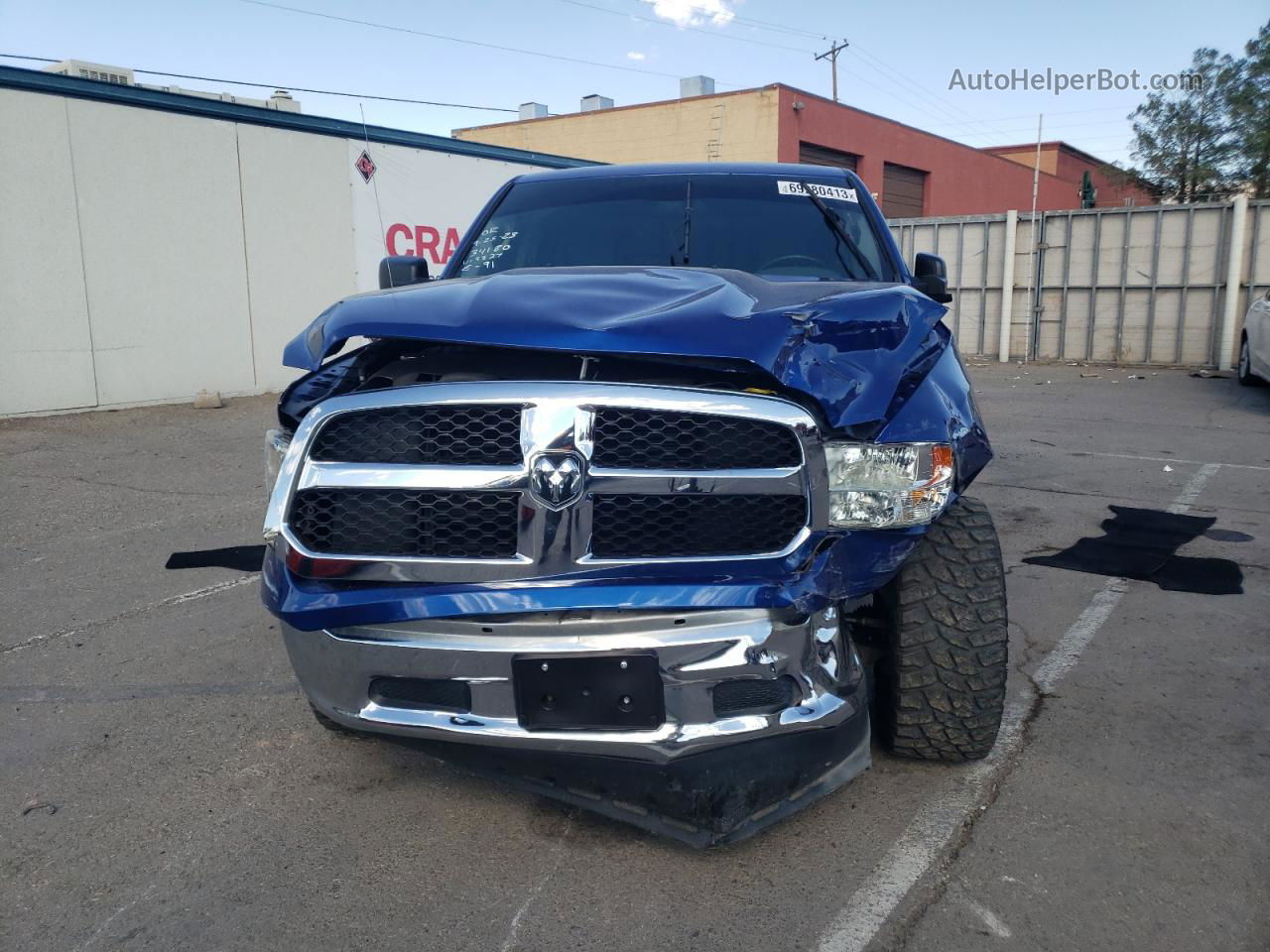 2019 Ram 1500 Classic Slt Blue vin: 1C6RR7LT1KS644827