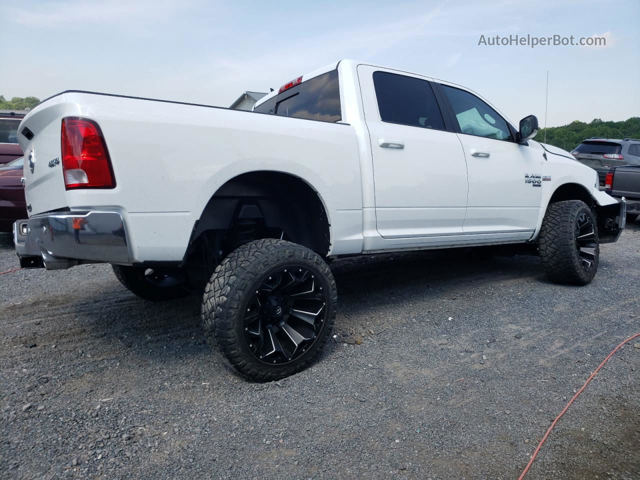 2019 Ram 1500 Classic Slt White vin: 1C6RR7LT1KS707862